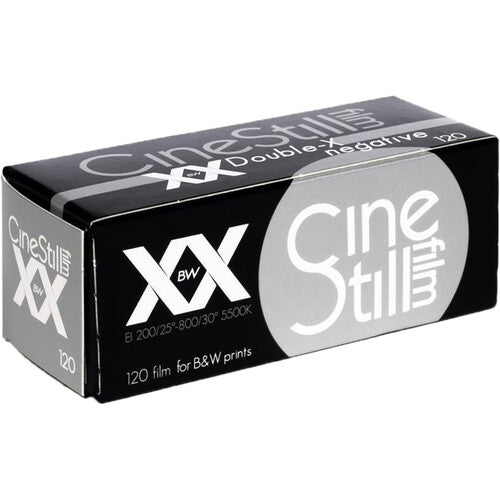 CineStill Film BWXX Black and White Negative Film (120 Roll Film)