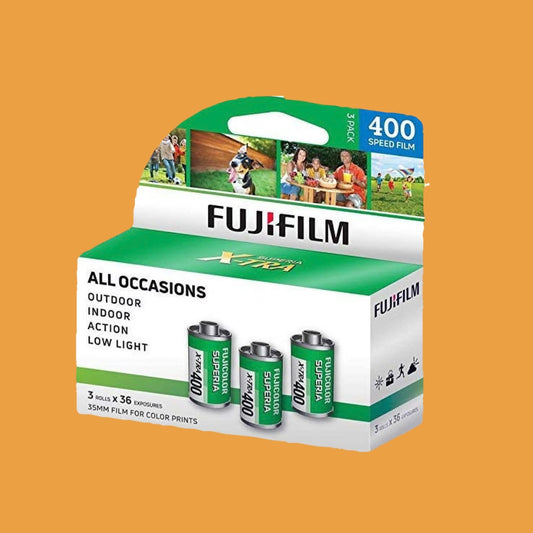 Fujifilm 400 Color 35mm Film - 3 Pack