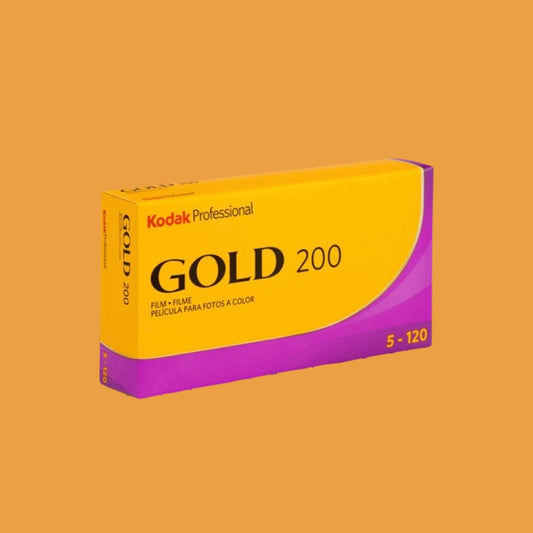 Kodak Gold 200 Color 120 Film - 5 Pack