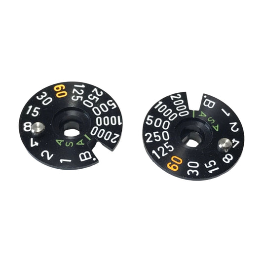 Canon F1 Old Style Shutter Speed Dial 0