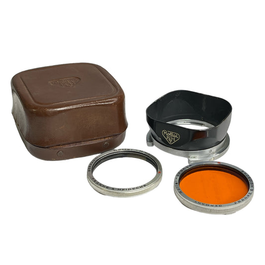 Rolleiflex Bay III Accessory Kit Hood+Orange+H-1(UV)