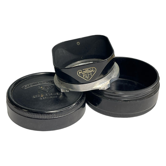 Rolleiflex Bay II Lens Hood & Bakelite Case