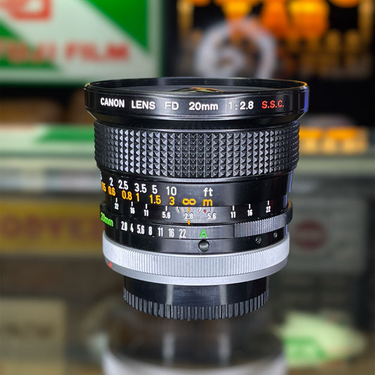 Canon FD 20mm f/2.8 S.S.C. L#18850