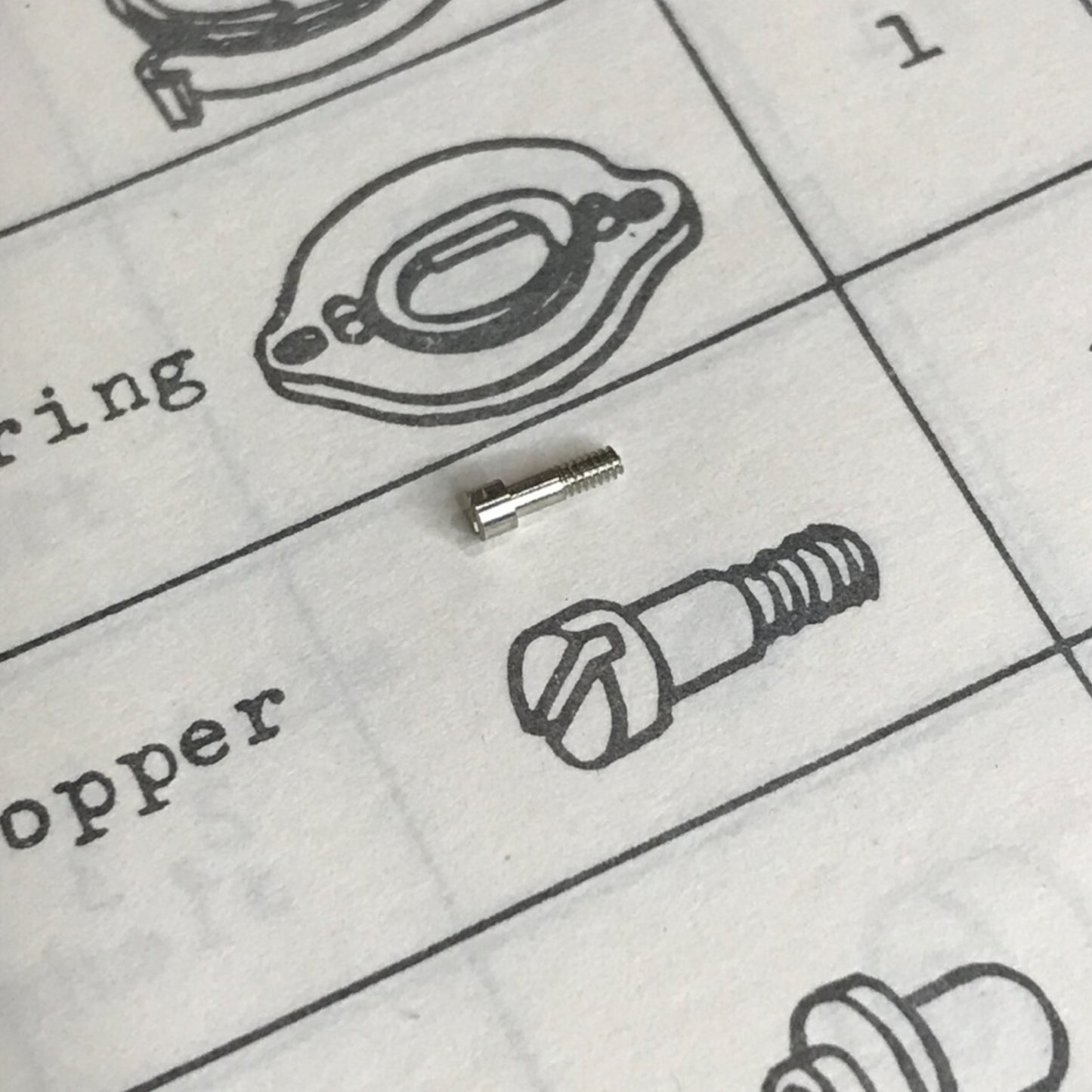 Nikon F Return Stopper Screw 0
