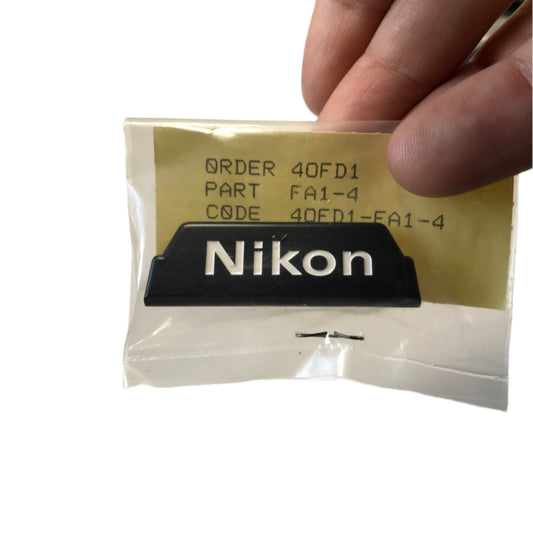 Nikon F3 DE-2 Name Plate 0
