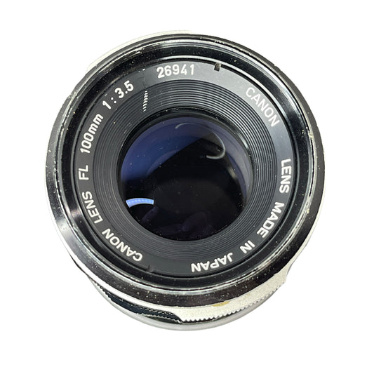Canon FL 100mm f/3.5 L#26941 JB Reno