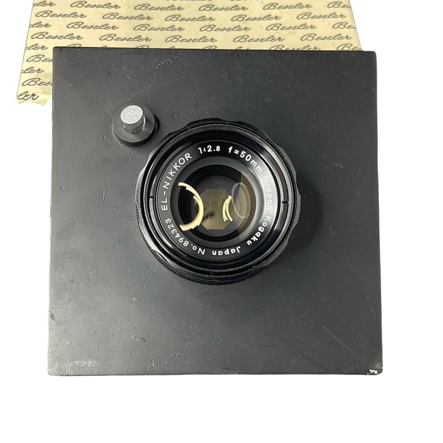 Nikon El-Nikkor 50mm f/2.8 Beseler Lens Board L#894323 Reno
