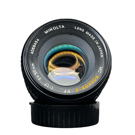 Minolta MD Rokkor-X 50mm f/1.7 L#4068454 Reno