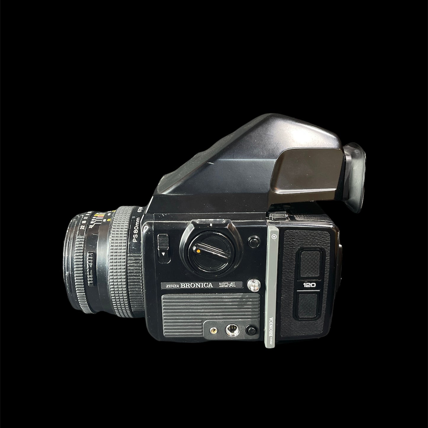 Bronica SQ-Ai w/ Prism 120 Back & 80mm f/2.8 Lens B#1511239 L# 8323172