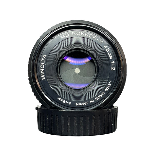 Minolta MD Rokkor-X 45mm f/2 L#2438406 Reno