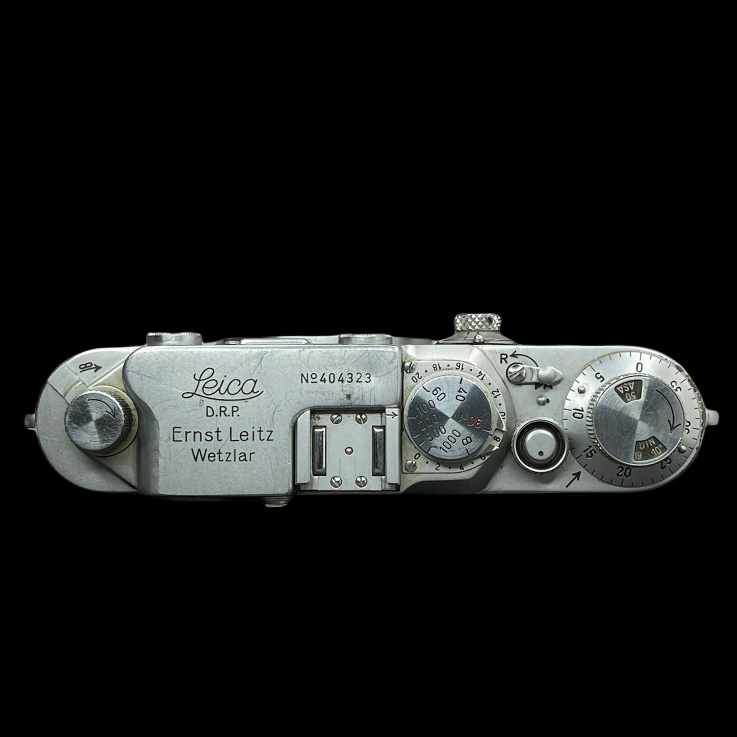 Leica IIIc Upgraded To IIIf Black Dial B#404323