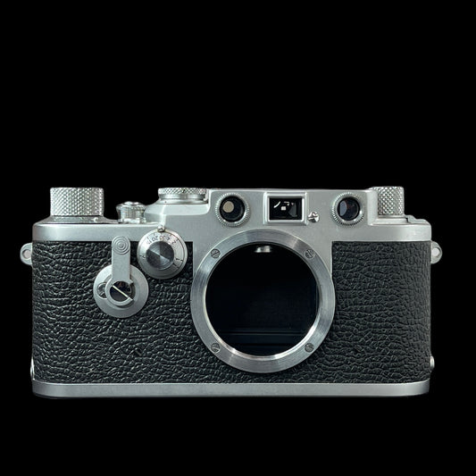 Leica IIIc Upgrade IIIf Self timer Black Dial B#489145