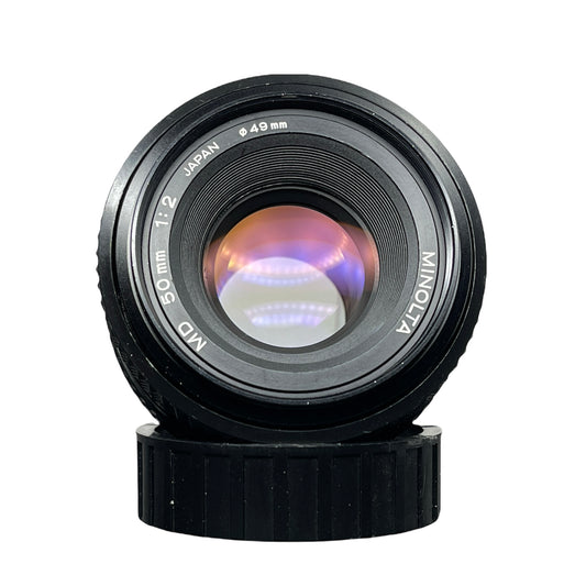 Minolta MD 50mm f/2 L#1689695 Reno