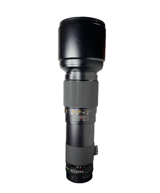 Mamiya 645 500mm f/5.6 L#10569 105mm BW Filter Caps & Case