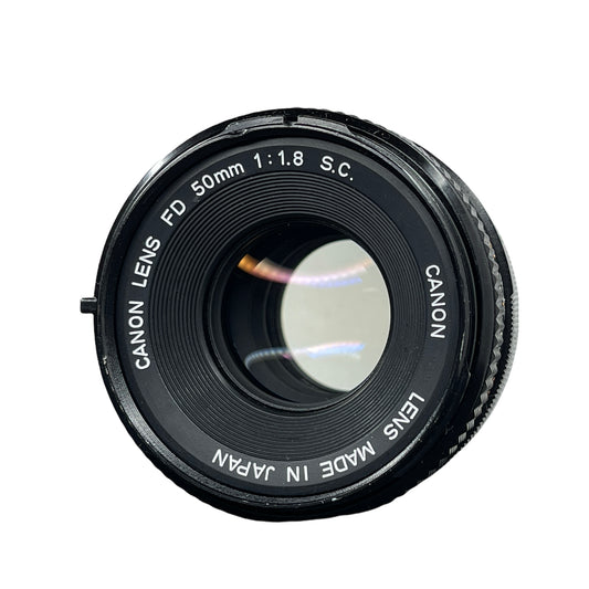 Canon FD 50mm f/1.8 S.C. L#1451606 JB Reno