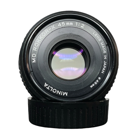 Minolta MD Rokkor-X 45mm f/2 L#1532276 Reno