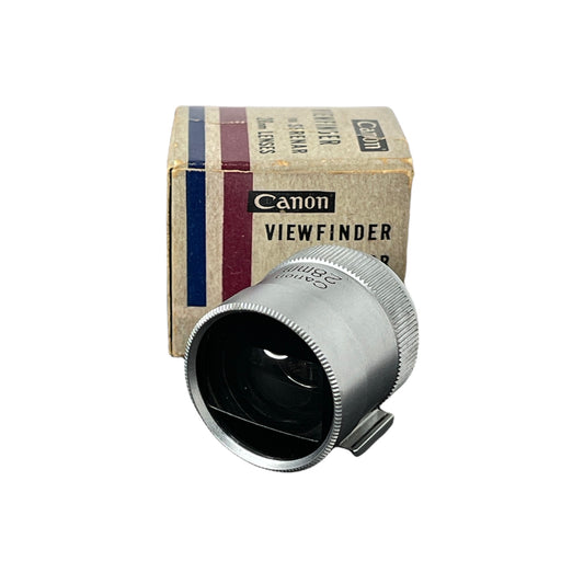 Canon 28mm Viewfinder For Serenar Lens In Box