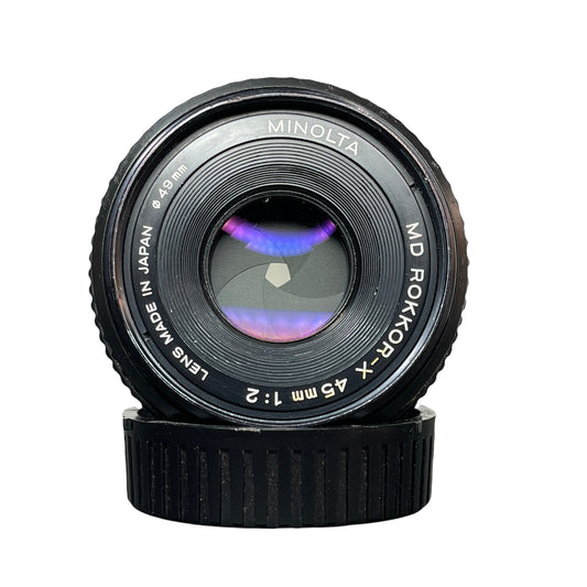 Minolta MD Rokkor-X 45mm f/2 L#1900033 Reno