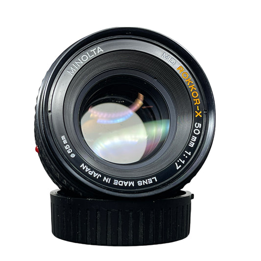 Minolta MD Rokkor-X 50mm f/1.7 L#2638610 Reno