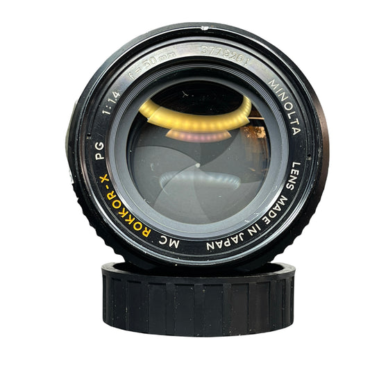 Minolta MC ROKKOR-X PG 50mm f/1.4 L#3779201 JB Reno