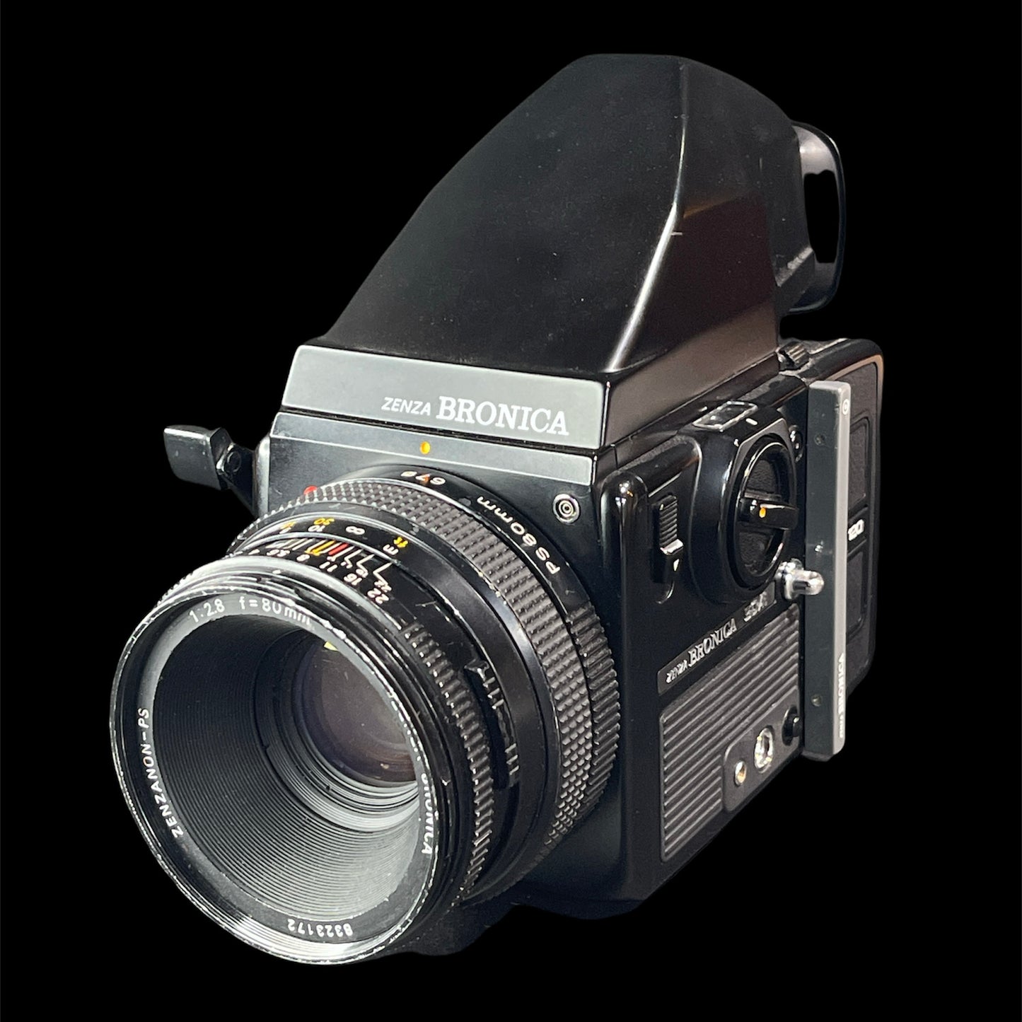 Bronica SQ-Ai w/ Prism 120 Back & 80mm f/2.8 Lens B#1511239 L# 8323172