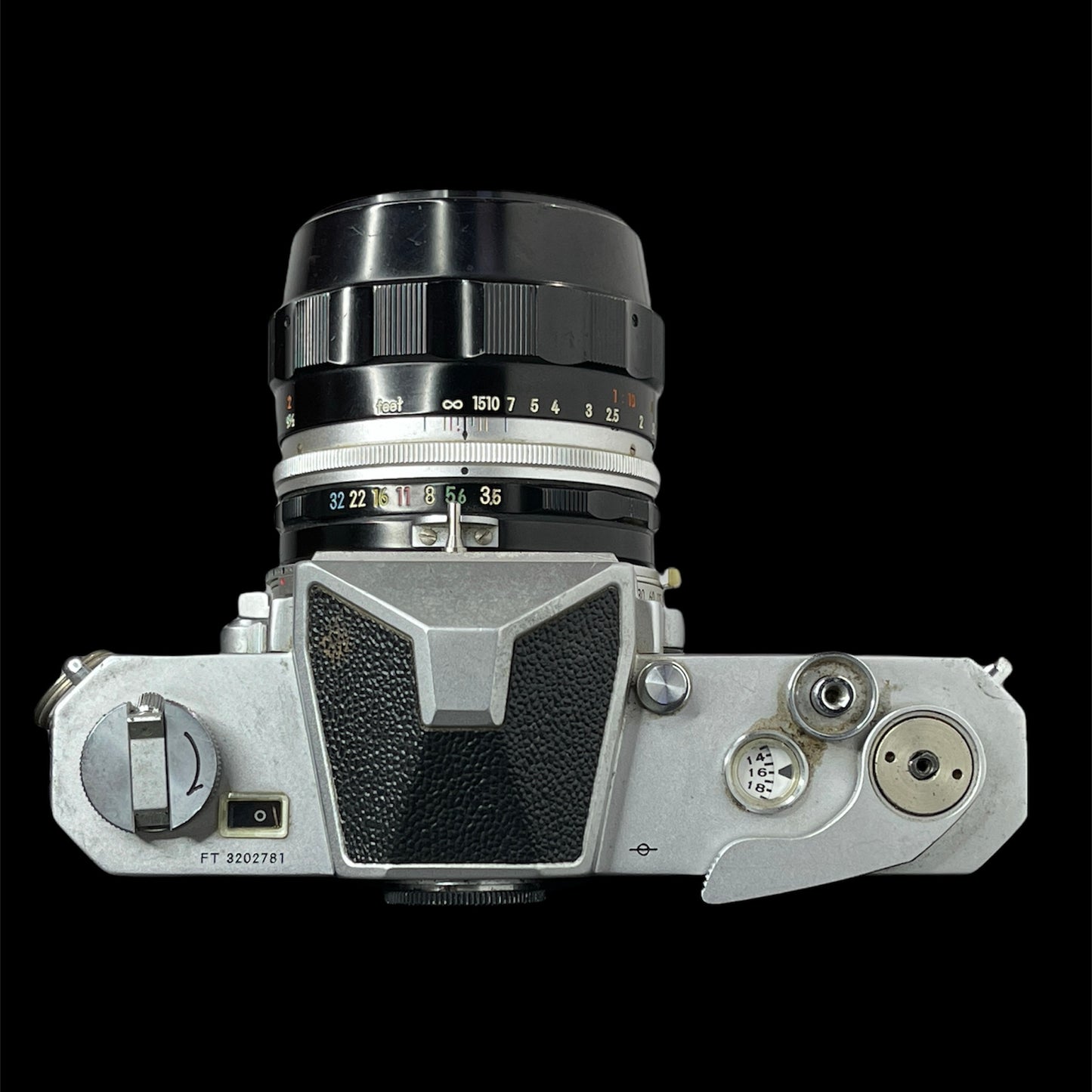 Nikon Nikkormat FT w/ 55mm f/3.5 Micro Nikkor B#3202781 L#220877