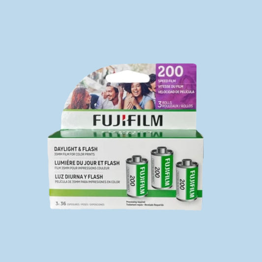Fujifilm 200 Color 35mm Film - 3 Pack