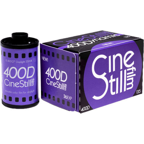 CineStill Film 400D Dynamic Color Negative Film (35mm Roll Film, 36 Exposures)