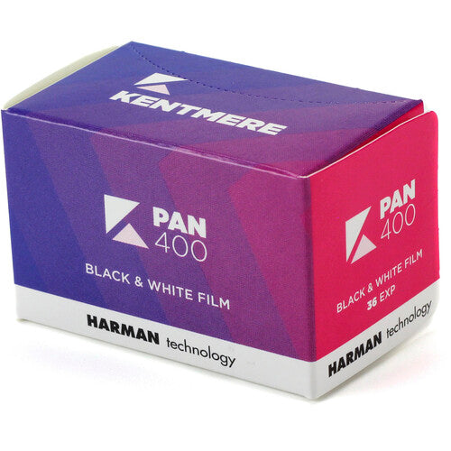 Kentmere Pan 400 Black and White Negative Film (35mm Roll Film, 36 Exposures)