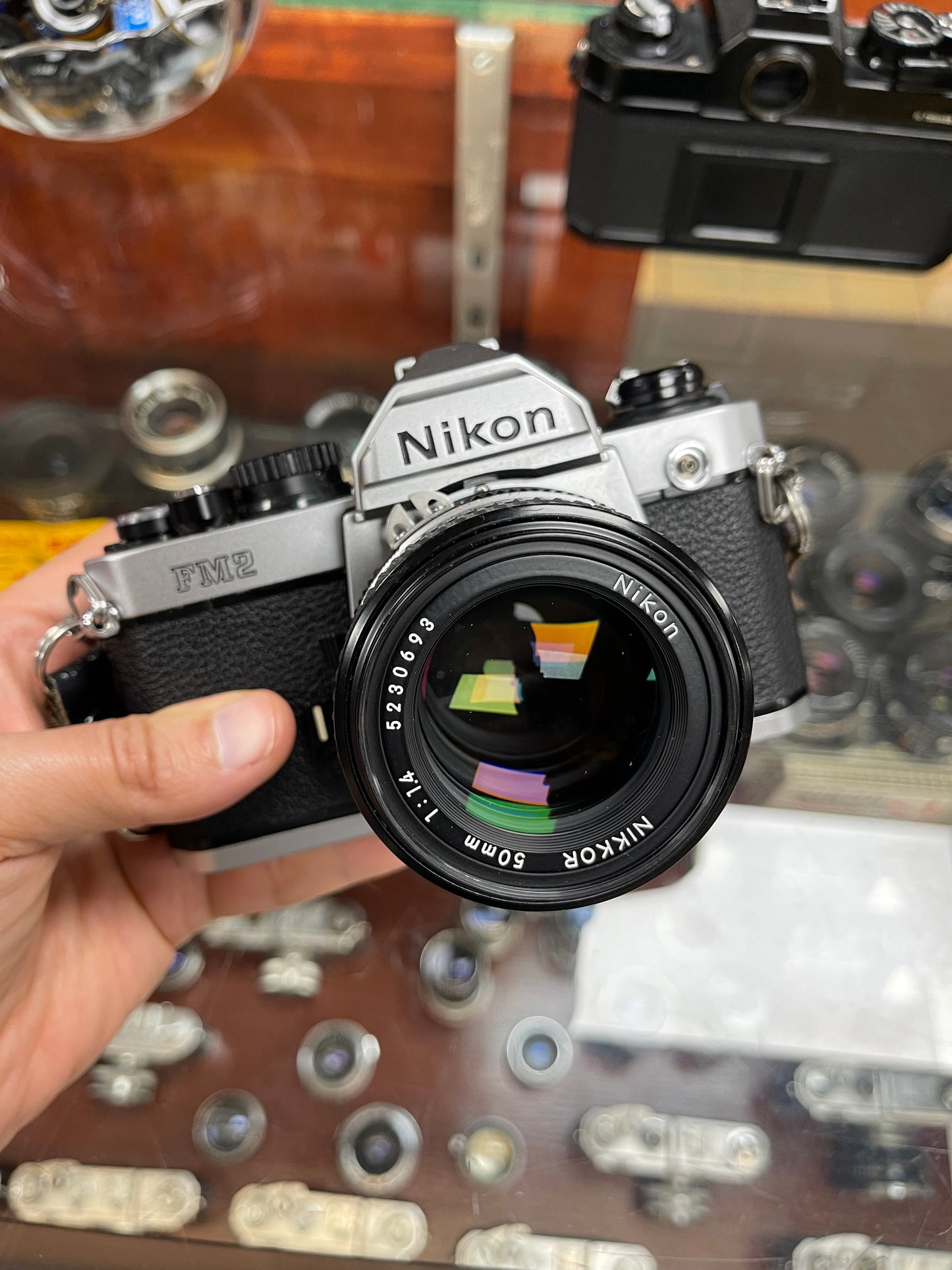 Nikon FM2n with 50mm 1.4 ais