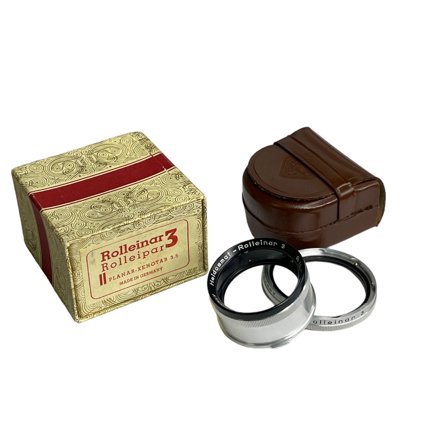 Rolleiflex Rolleinar 3 Bay II w/ Case & Box