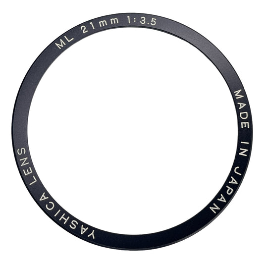Yashica ML 21mm F/3.5 Lens Name Ring