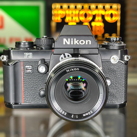 Nikon F3 & 50mm F/2.0 Ai Lens B#1487477 L#3806141
