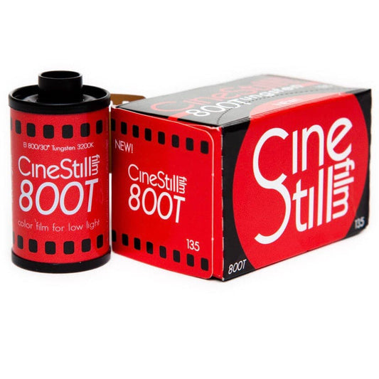 CineStill 800T TUNGSTEN HIGH SPEED COLOR NEGATIVE FILM, 35MM 135 36EXP. EI 800, 3200K