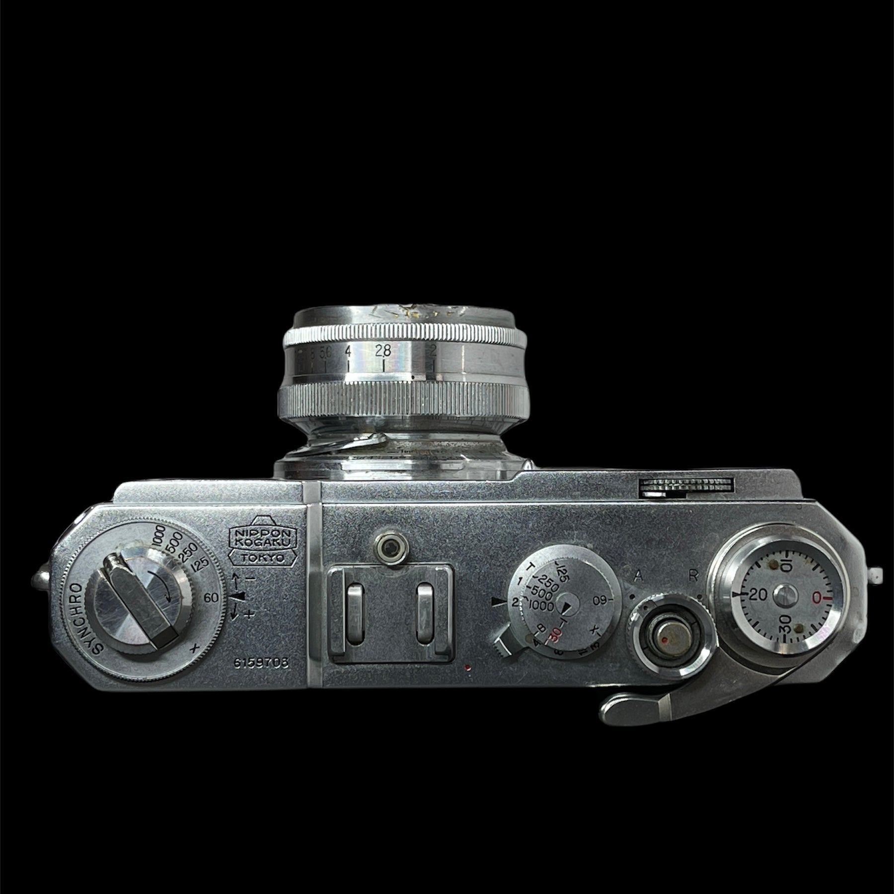 【ケース付き】 Nikon S2 前期型 NIKKOR 5cm F2 58d8d1a0aa899a50bf4de004c4992c