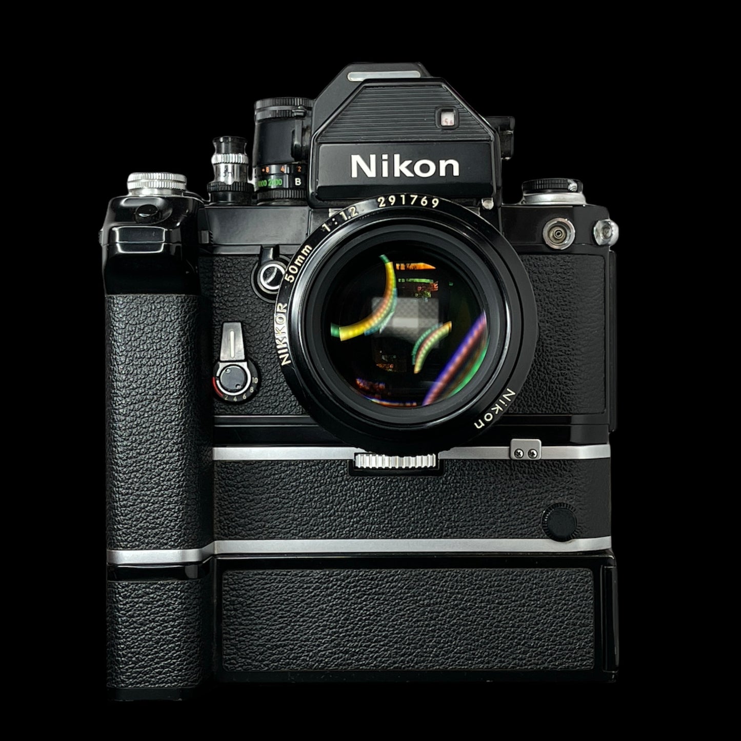 Nikon F2s BLK B#7573778 MD-2 & MB-1