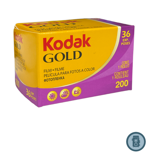 Kodak Kodacolor Gold 200 Color Negative Film ISO 200, 35mm Size, 36 Exposure