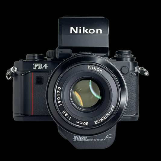 Nikon F3AF w/80mm F/2.8af & TC-16AF