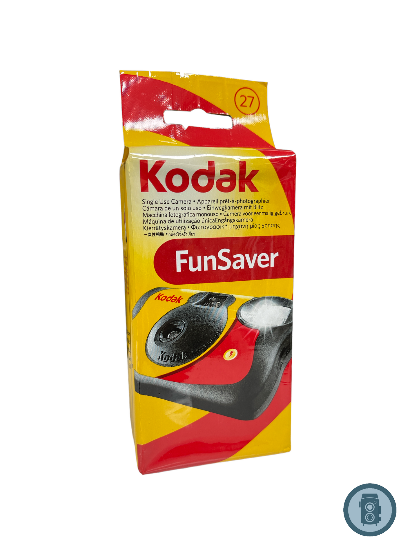 Kodak Fun Saver 35mm One-Time-Use Disposable Camera with Flash, 27 Exposures