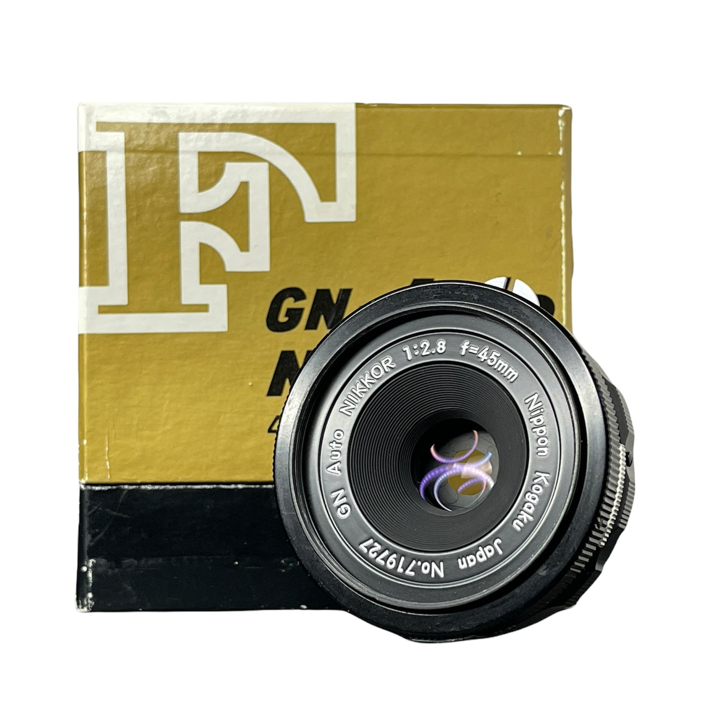 Nikon GN Auto NIKKOR 45mm f/2.8 L#719727 In Box