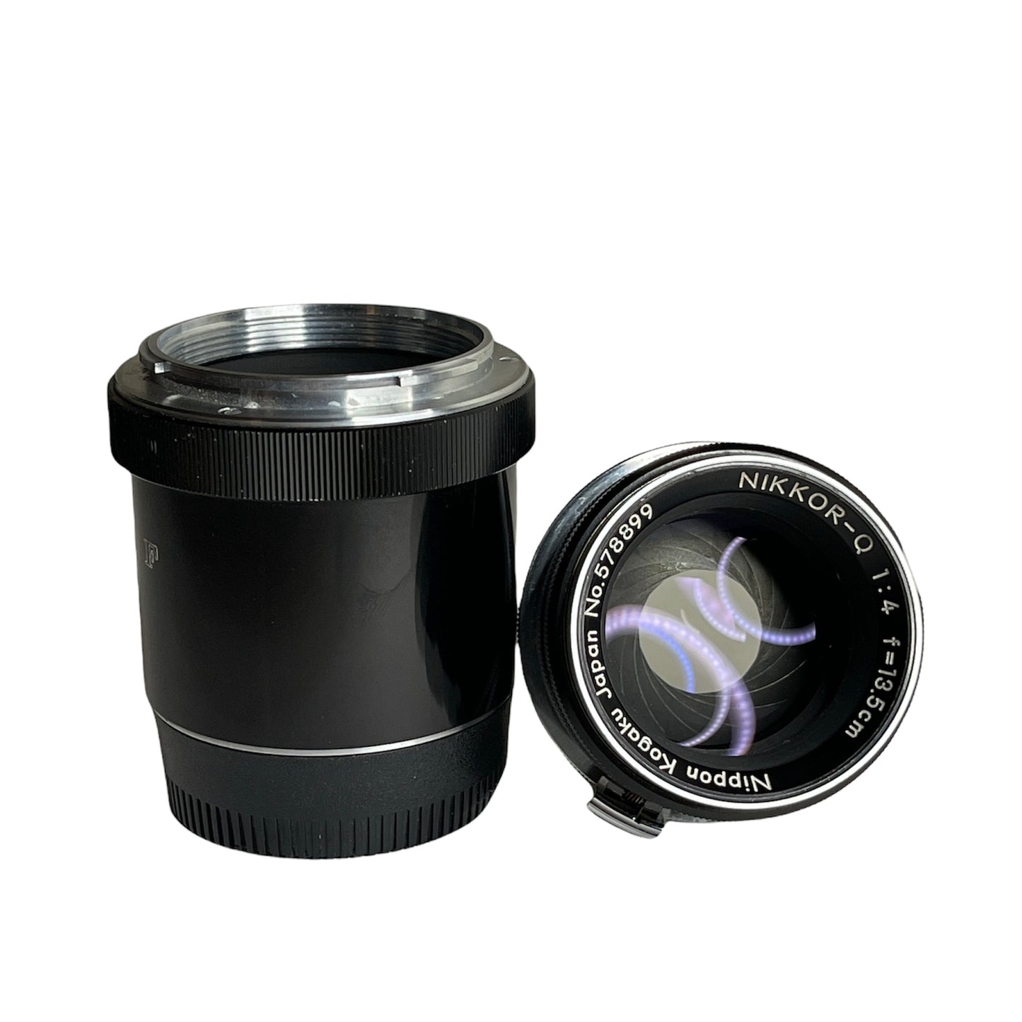 Nikon Nikkor-Q 13.5cm F4 For RF & F Mount w/ BR1 L#578899 JLM