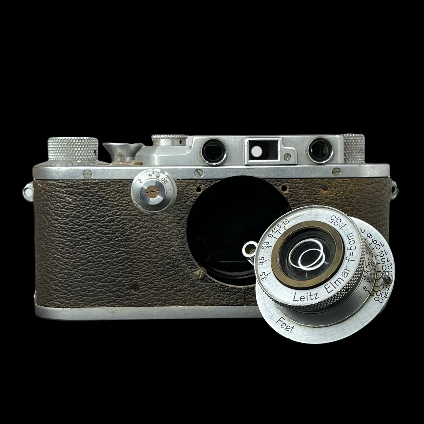 Leica IIIa Dummy Body & Lens Rare No Serial Number No Action 1935