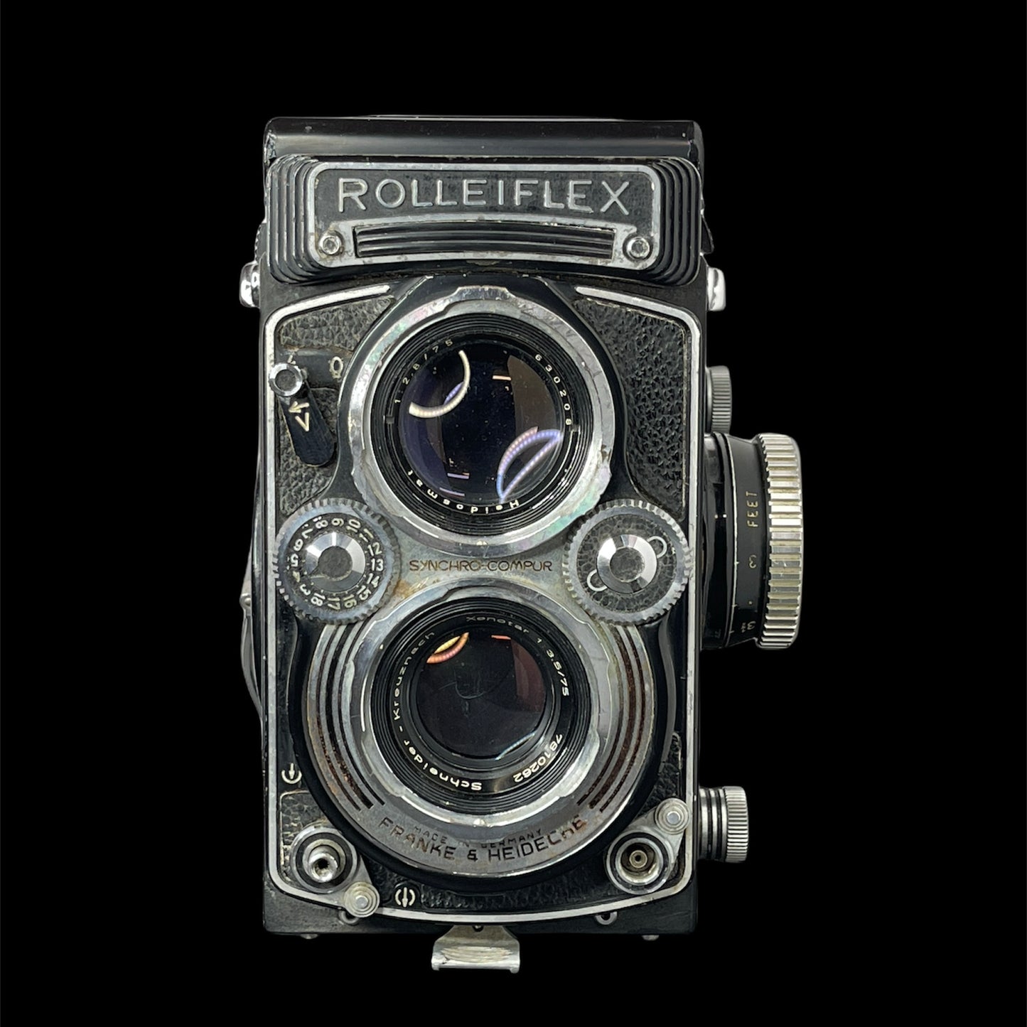 Rolleiflex 3.5E3 Xenotar w/ WLVF B#2381720