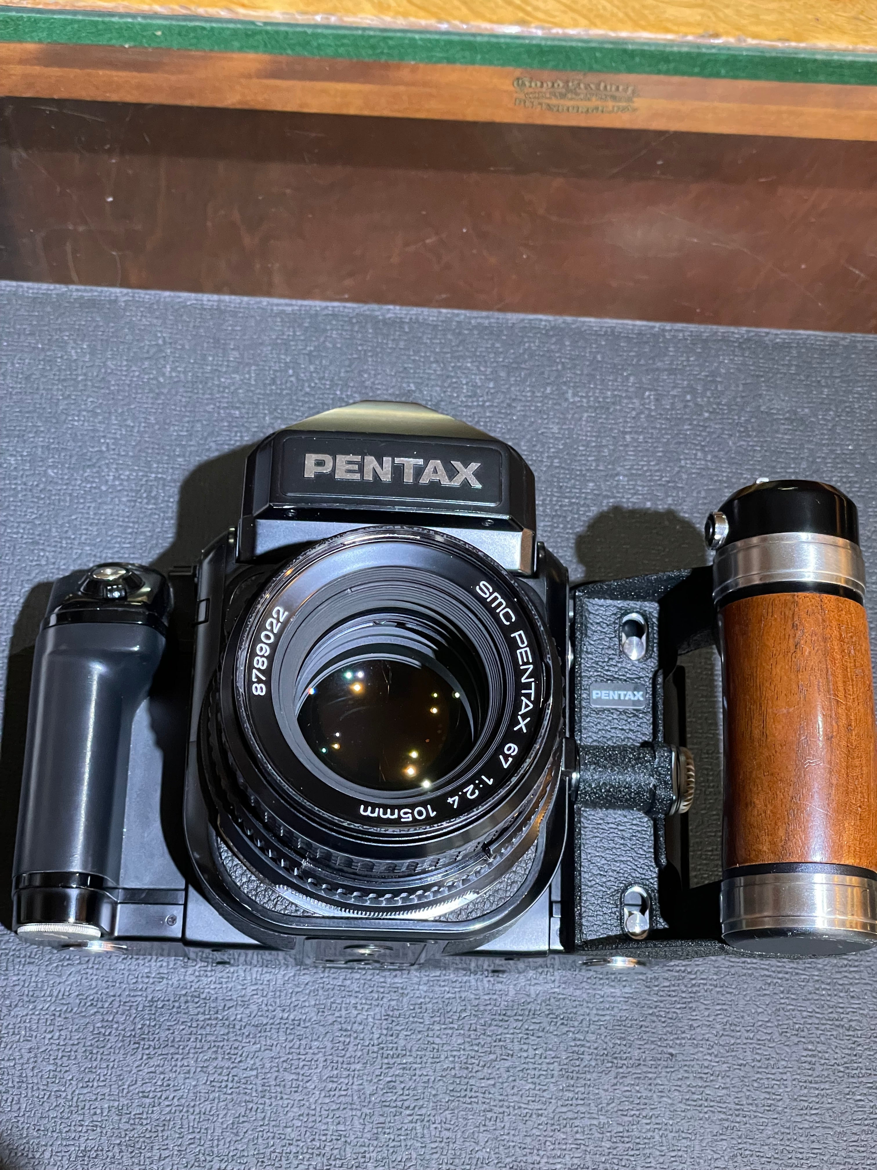 Pentax 67II Medium Format camera W/105mm 2.4 Latest SMC version 